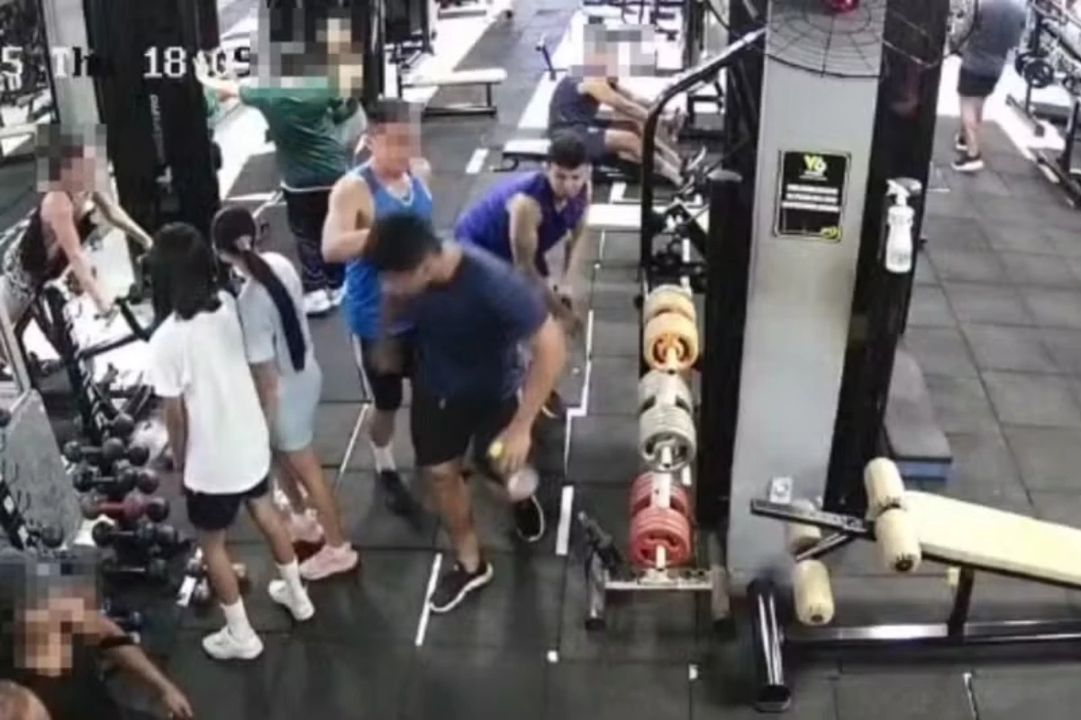 Homem leva quatro pontos após ser agredido com barra de ferro em academia