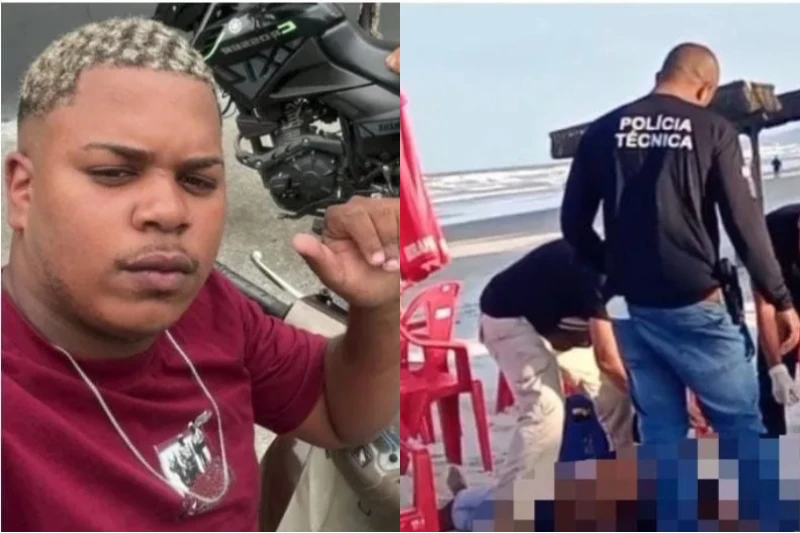 Jovem é executado a tiros em barraca de praia famosa da Bahia