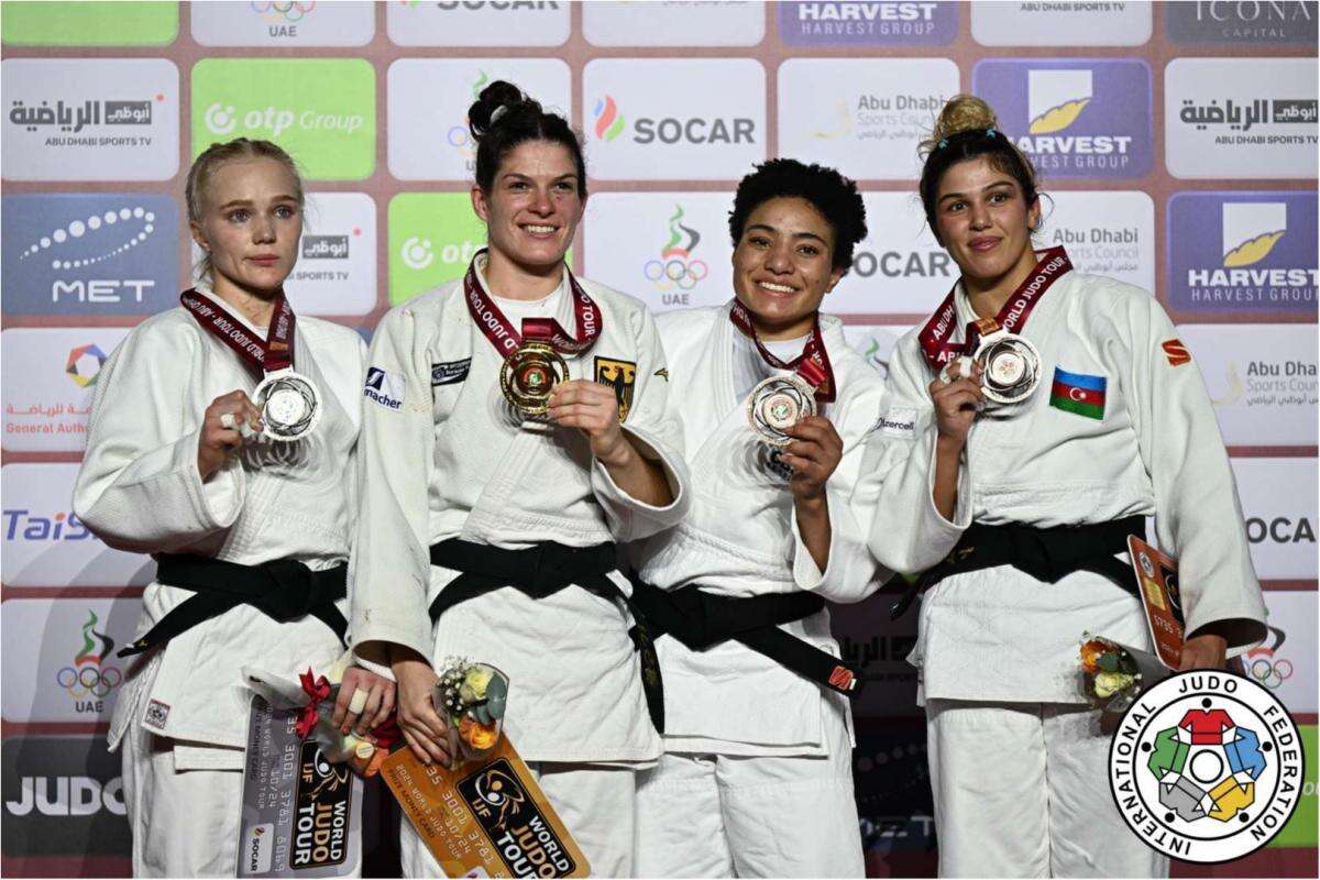 Shirlen Nascimento supera Sarah Souza em disputa do bronze no Grand Slam de Abu Dhabi