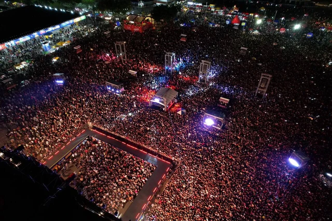 Vai começar! Confira a ordem dos shows no Parque de Exposições nesta quarta-feira (18)