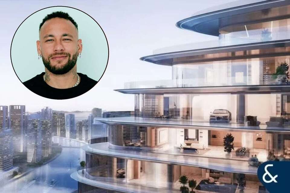 Neymar tem cobertura de R$ 314 milhões em Dubai; veja fotos