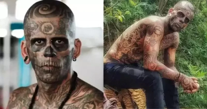 'Homem mais tatuado do Brasil' surpreende ao remover tatuagens após se tornar evangélico; veja