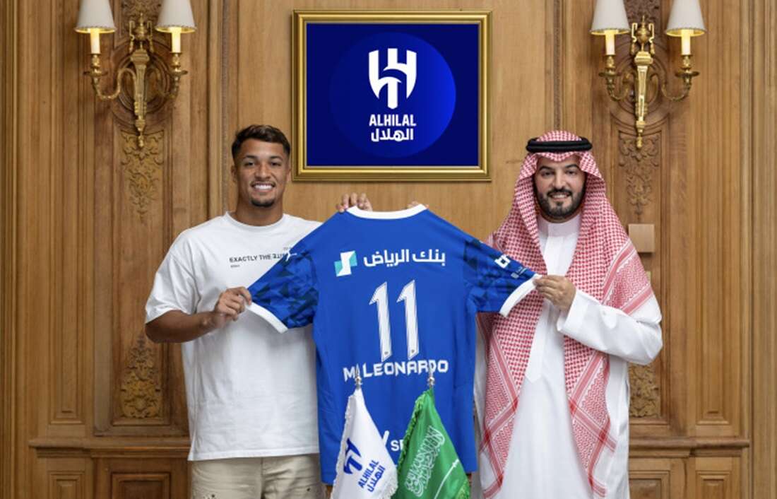 Al-Hilal anuncia contratação de Marcos Leonardo e ex-Santos vai ser parceiro do ídolo Neymar