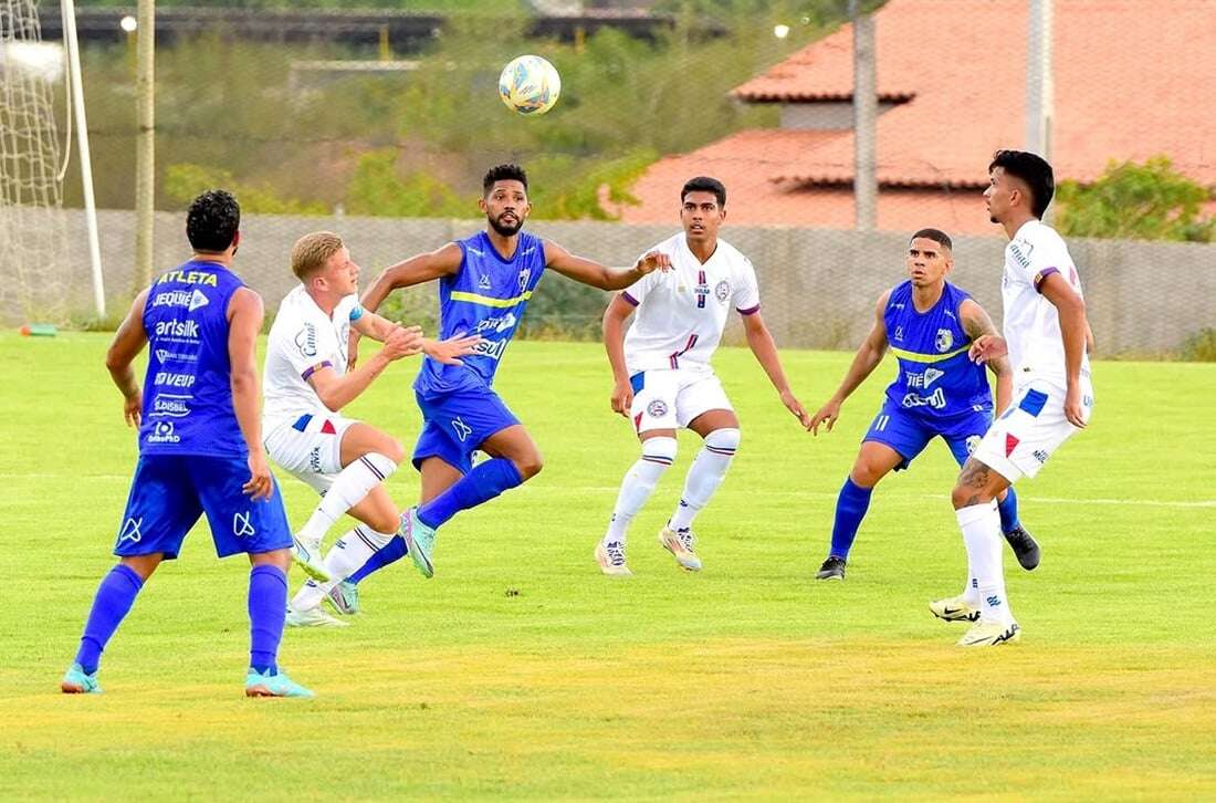 Em preparação para o Baianão, sub-20 do Bahia perde amistoso contra o Jequié