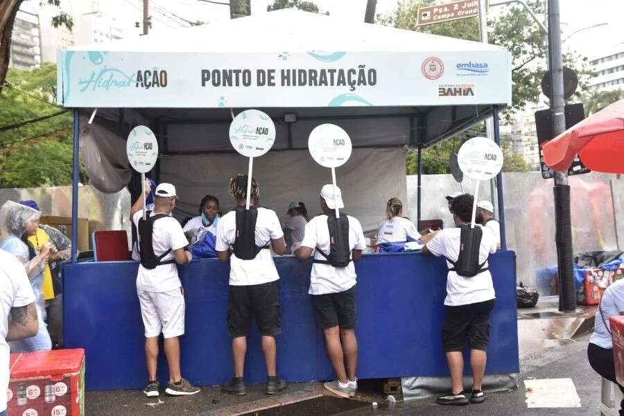 Circuitos do Carnaval terão ilhas de hidratação para os foliões