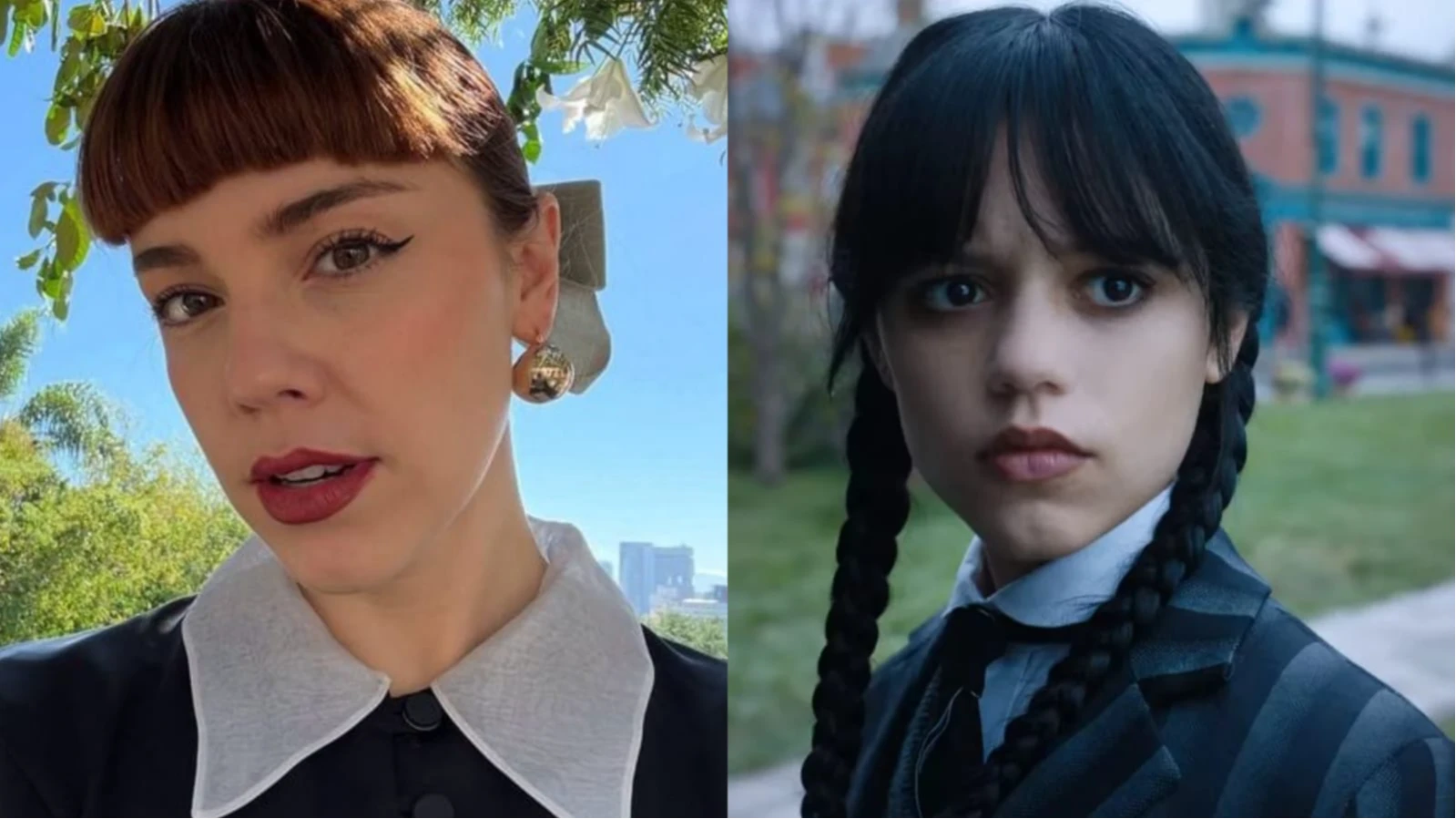 Look de Solange em 'Vale Tudo' vira meme e web compara personagem a Wandinha Addams