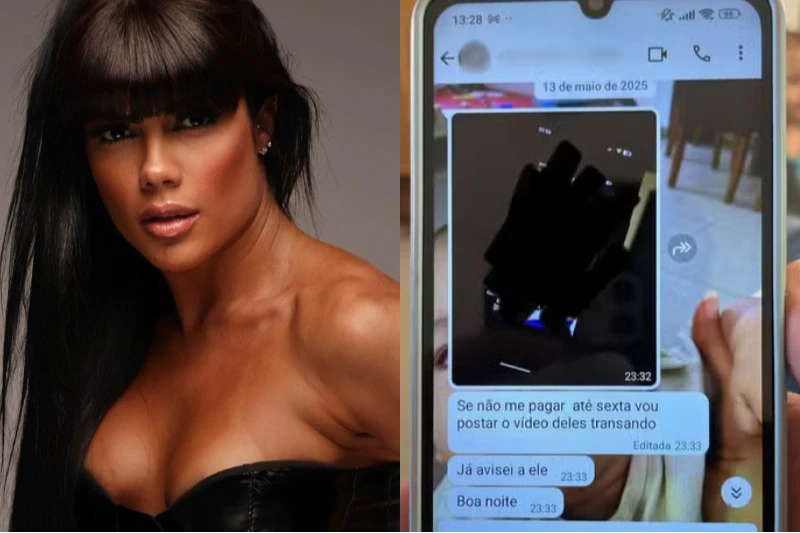 'Vou postar vídeo deles transando': veja ameaças enviadas por blogueira investigada pela polícia