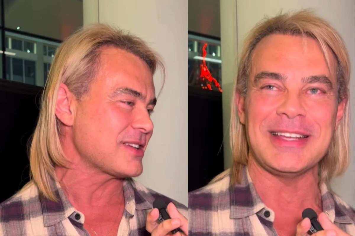 Carmo Dalla Vecchia rebate críticas sobre aparência e brinca com comparação com He-Man: 'É um gostoso, tá tudo certo'