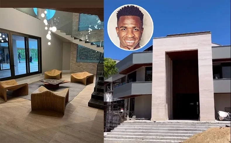 Como é a mansão milionária de Vini Jr. na Barra da Tijuca, com elevador panorâmico, boate secreta e Ludmilla na vizinhança