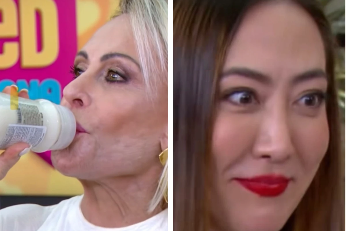 Ana Maria Braga choca público ao tomar mamadeira asiática no ar: 'Não tive fase oral'