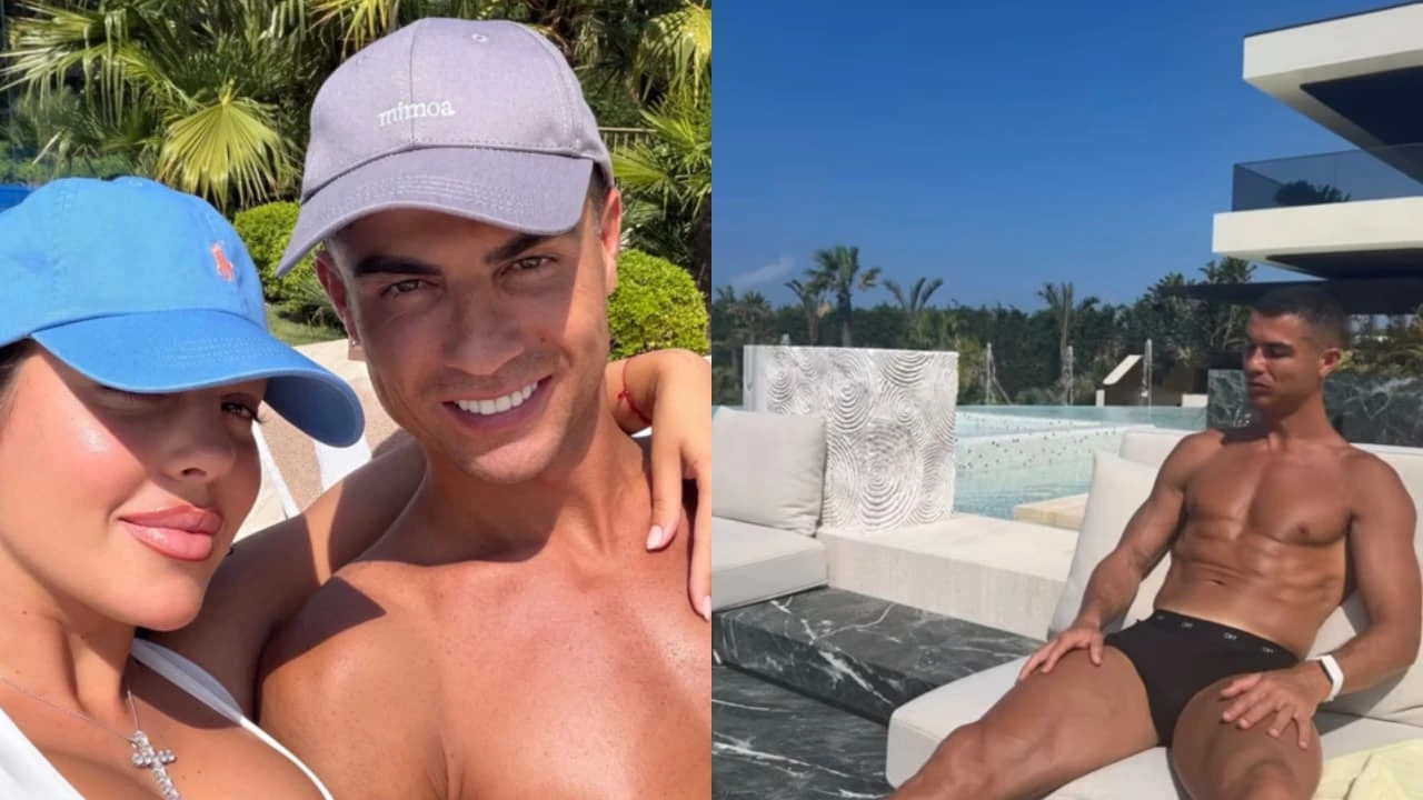 Como é a nova mansão de Georgina e Cristiano Ronaldo com piscina de vidro, spa, academia e amplos jardins