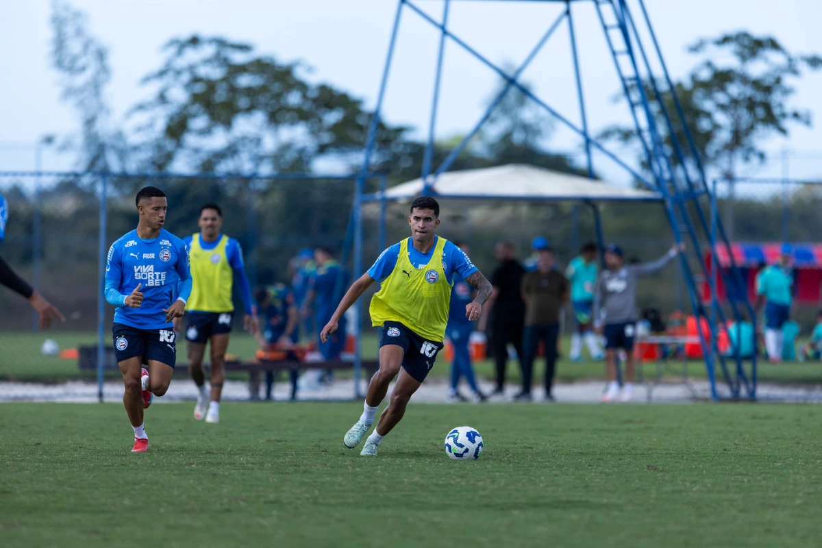 Com Copa do Nordeste à vista, Bahia segue preparação para enfrentar o Fortaleza