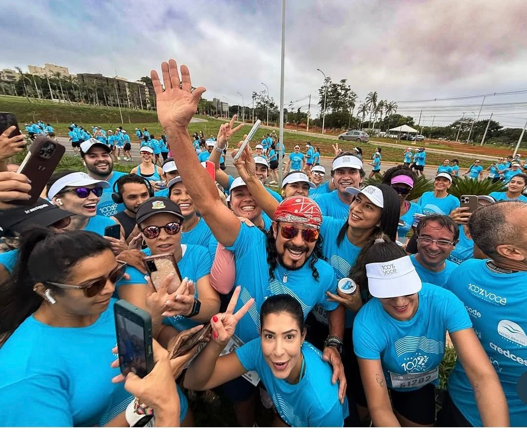 Corrida de Bell Marques, Rafa e Pipo reúne mais de 7 mil pessoas e tem show especial em Brasília