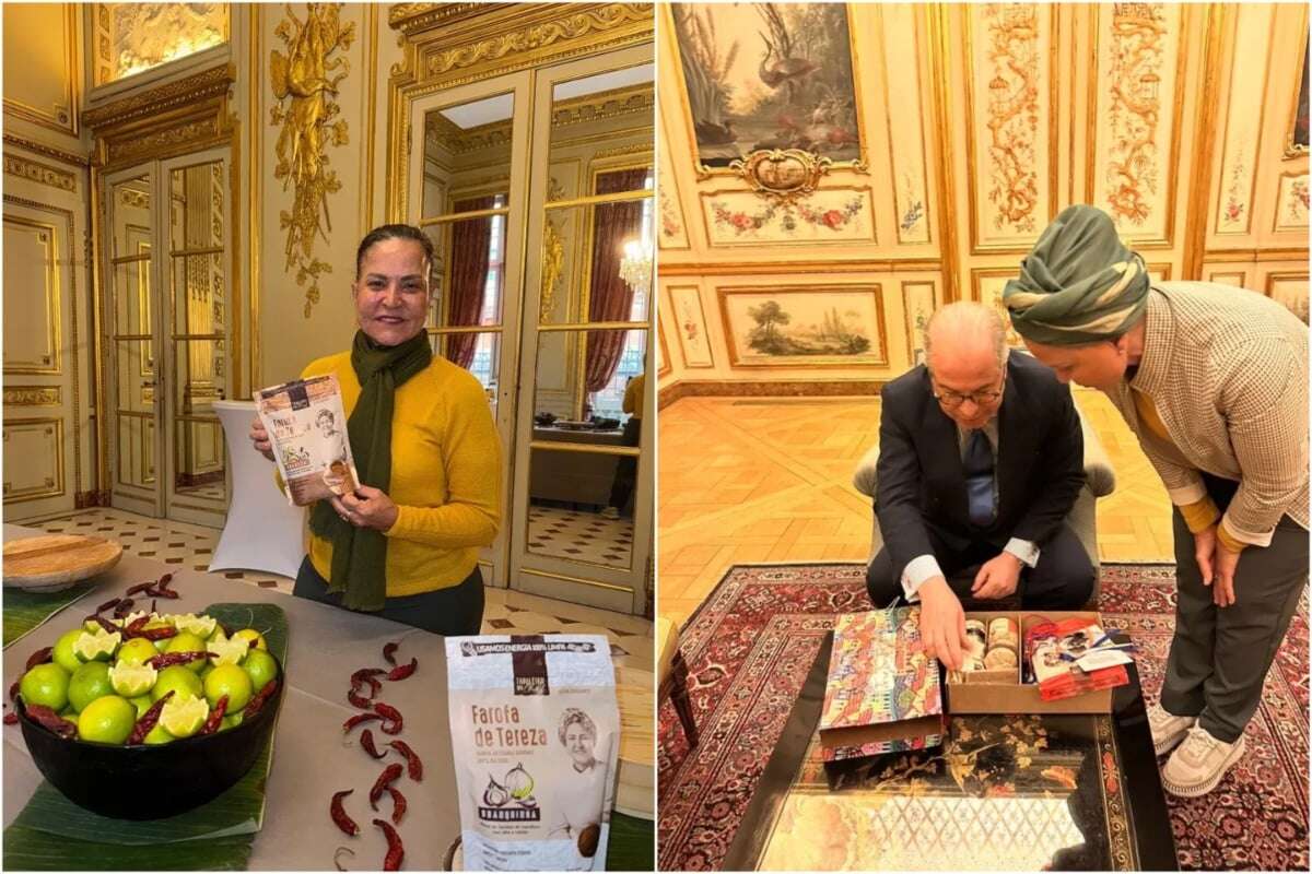 Chef Tereza Paim é a autora do menu de comida baiana servido na Embaixada do Brasil em Paris