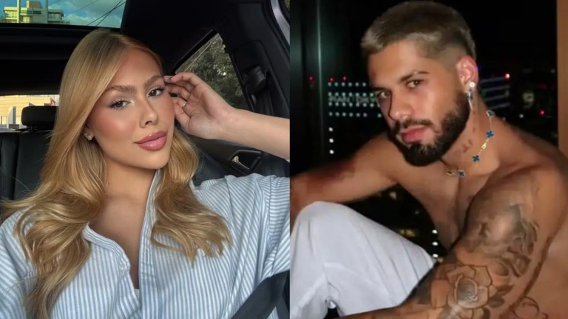 Zé Felipe engata romance com nova loira e é flagrado aos beijos em festa