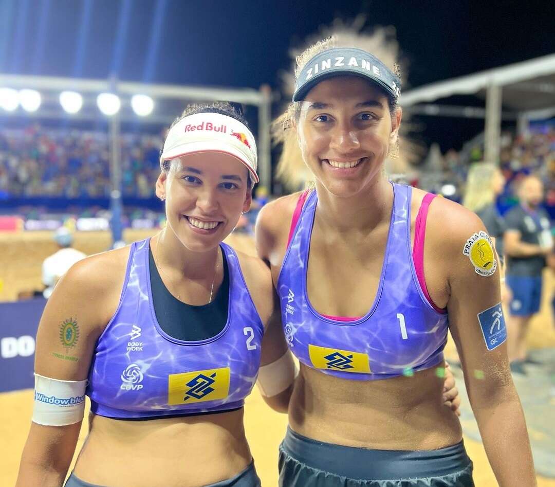 Duda e Ana Patrícia conquistam etapa do Vôlei de Praia no primeiro torneio após ouro em Paris