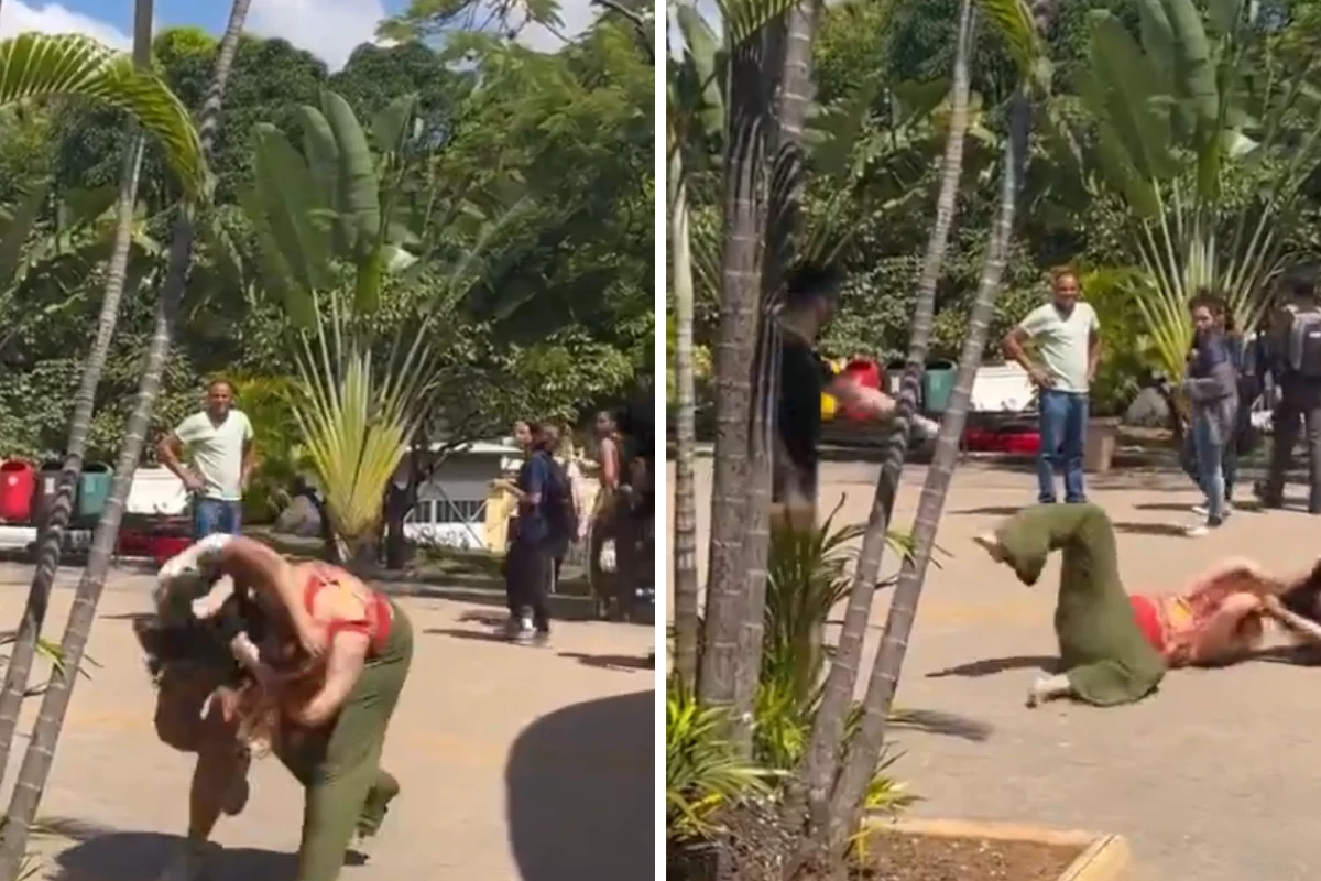Estudantes 'saem na mão' em briga em universidade federal; veja vídeo