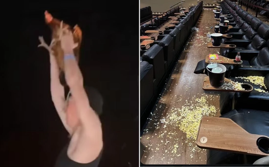 Galinha viva e pipoca para o alto: americanos fazem caos em cinema durante filme de Minecraft