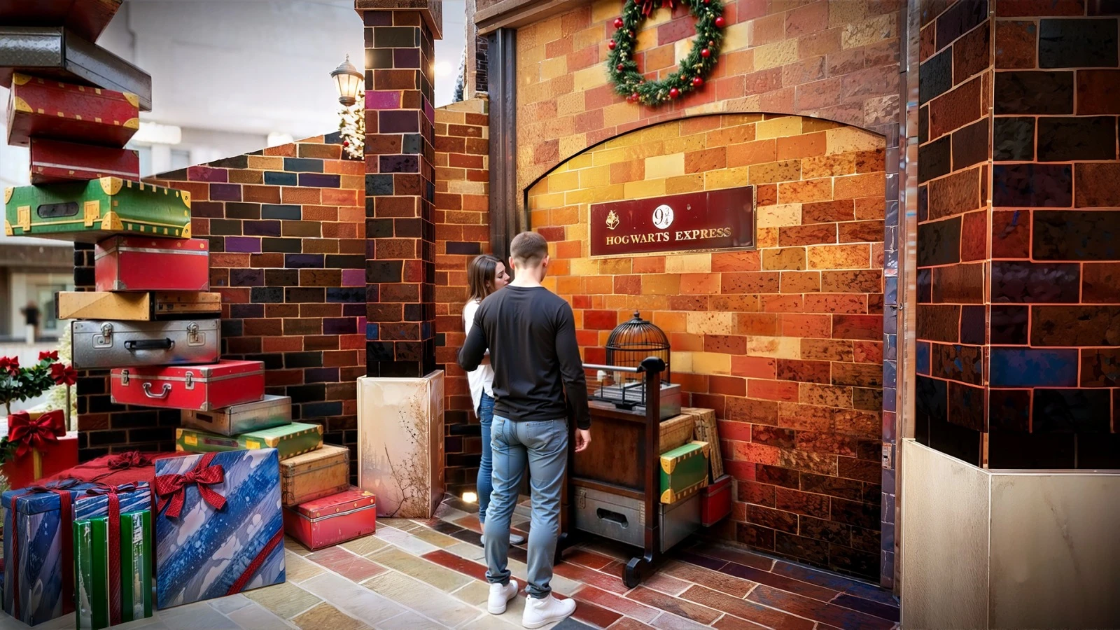 Shopping Paralela anuncia decoração de Natal com cenários de Harry Potter