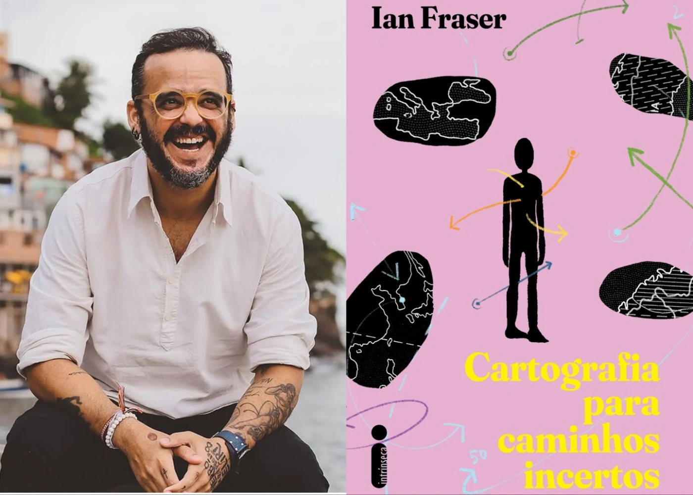 Finalista do Jabuti, autor baiano Ian Fraser lança novo romance