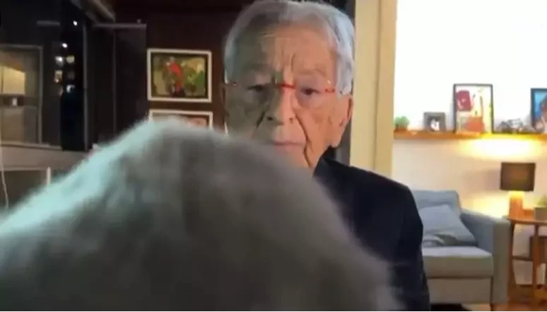 Gata de Fernando Gabeira invade transmissão ao vivo durante análise política na GloboNews