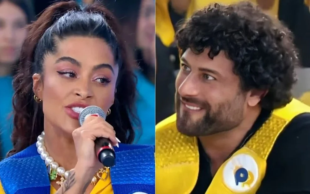 Aline Campos e Jesus Luz se enfrentam no 'Passa ou Repassa' após término