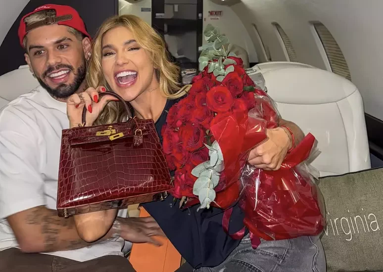 Virginia Fonseca ganha bolsa no valor de um apartamento como presente de aniversário: 'Me mimou!