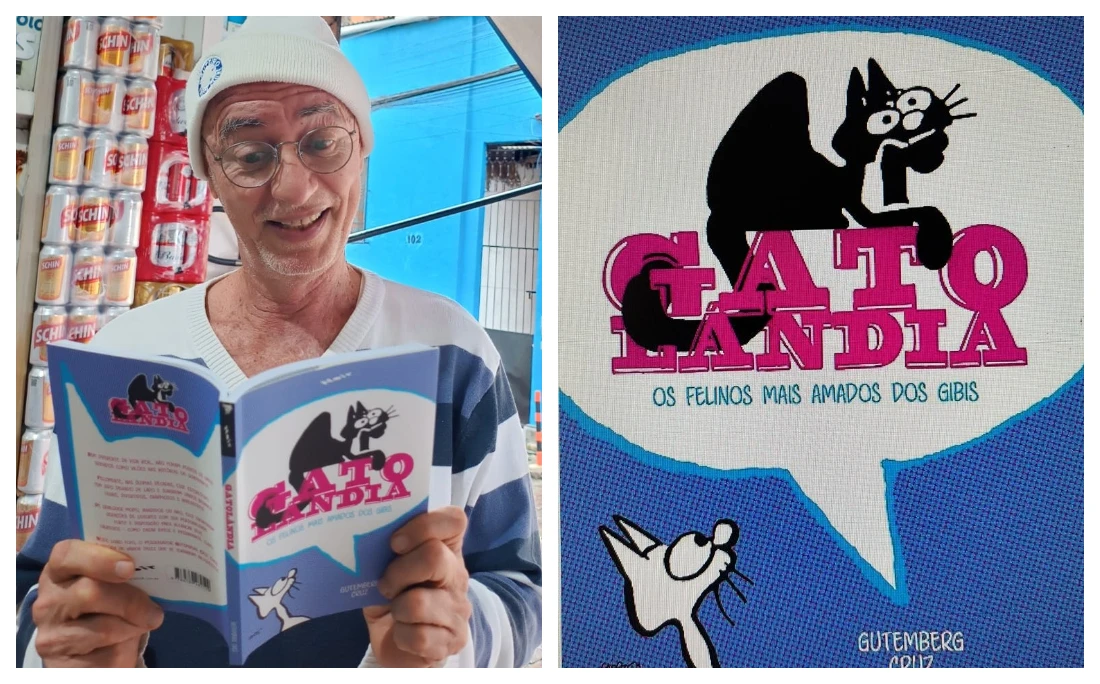 Livro revela os gatos que protagonizam as HQs