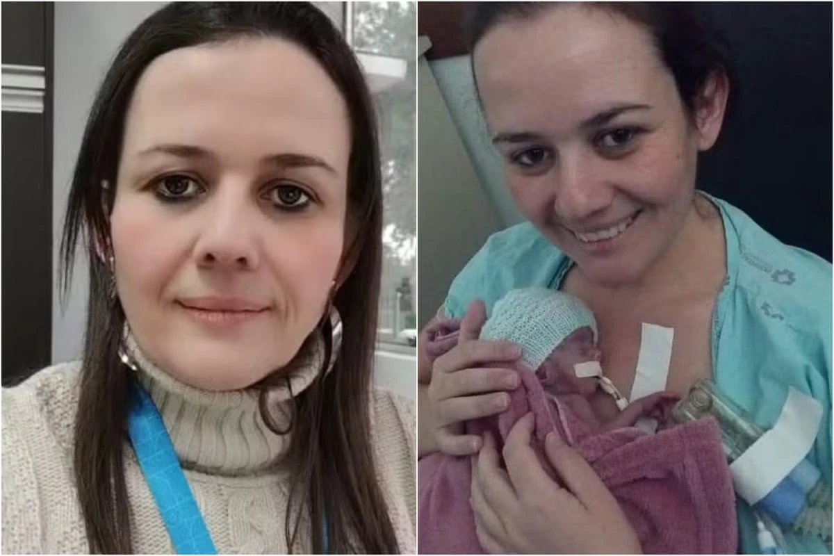 Mãe descobre gravidez após bariátrica pelo SUS e filha nasce prematura com sequelas
