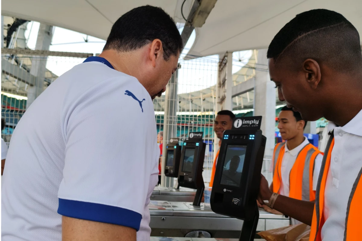 Arena Fonte Nova reforça exigência cadastro de biometria facial para entrada no estádio a partir de julho