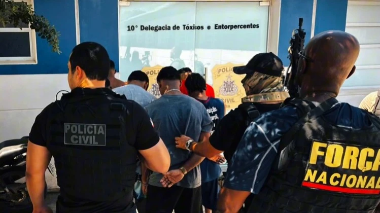 Seis traficantes são presos durante operação em laboratório de facção na Bahia