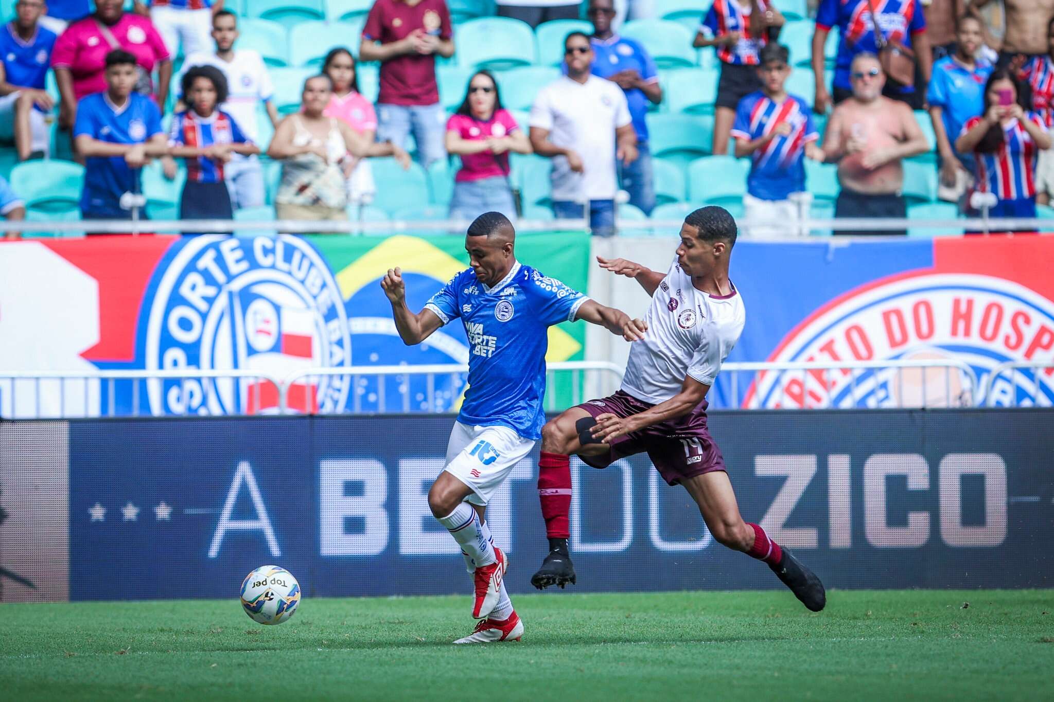 Jacuipense vence o Bahia de virada na Fonte Nova e larga em vantagem na semifinal do Baianão