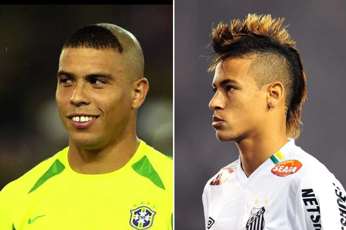 Ronaldo Fenômeno e Neymar se arrependem dos famosos cortes ‘cascão’ e moicano