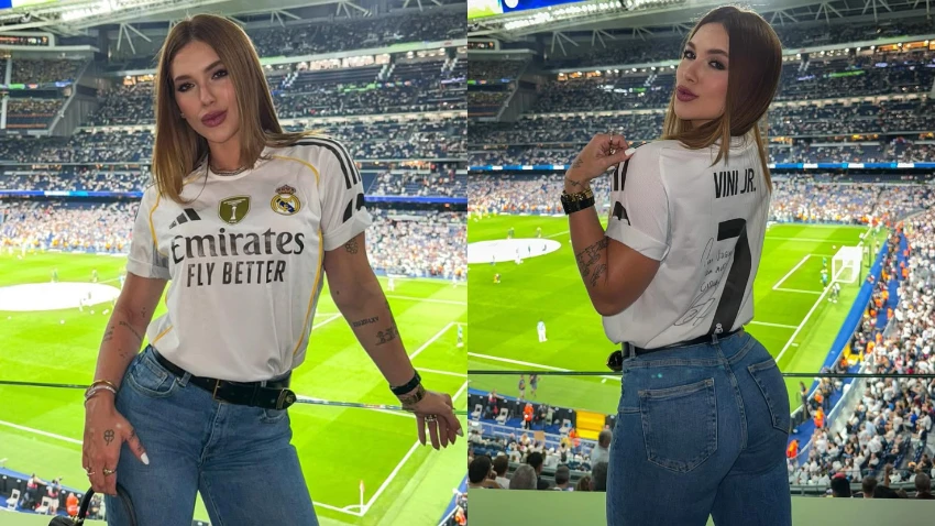 Declaração para Virginia? Veja o que Vini Jr disse após marcar gol pelo Real Madrid