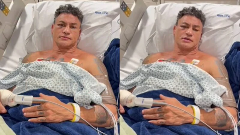 Popó é internado em hospital de Salvador, revela que fará cirurgia e desabafa: ‘Selvageria’