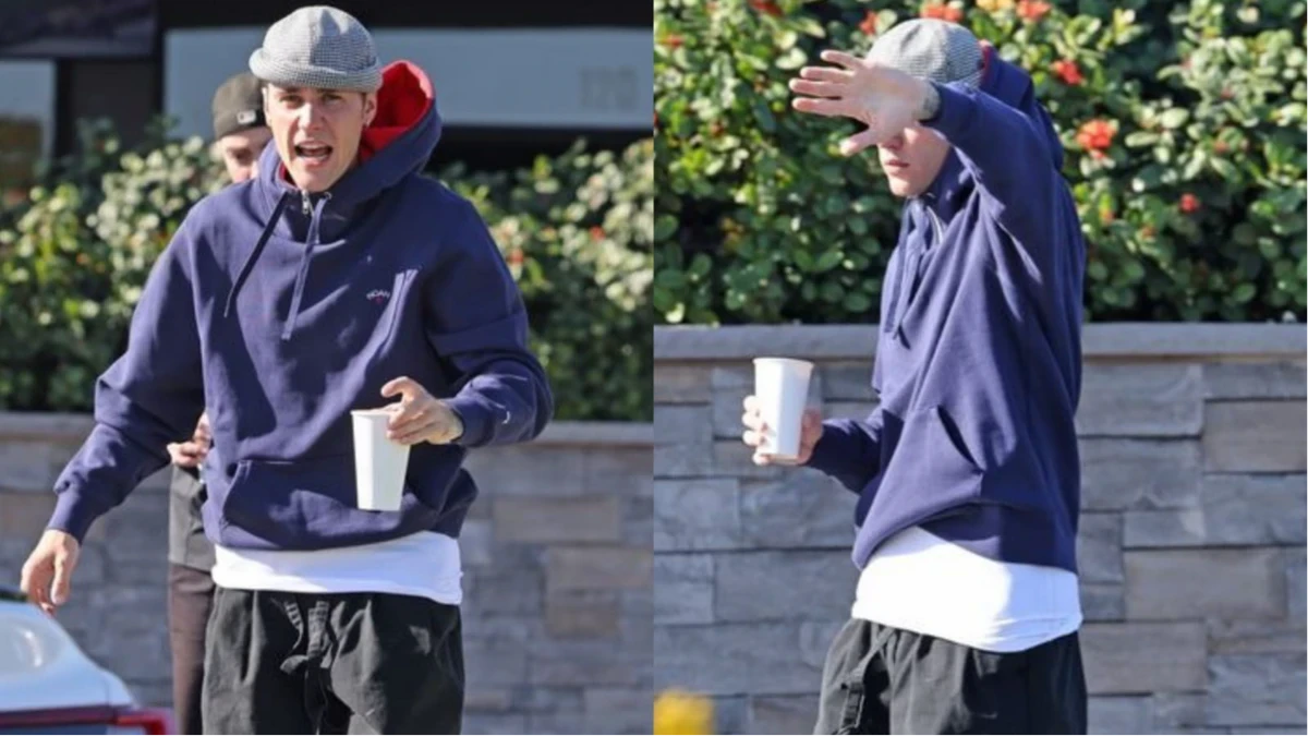 Recaída? Justin Bieber assusta fãs com aparência abatida e explosão contra paparazzi