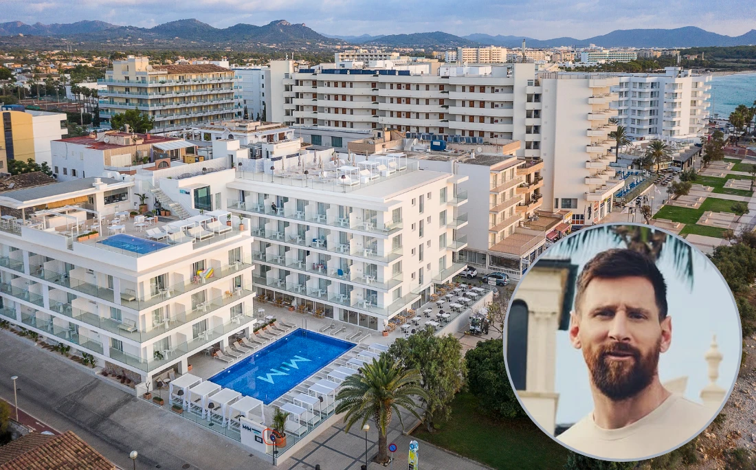 Veja como é o hotel 'só para adultos' de Messi em ilha paradisíaca na Espanha