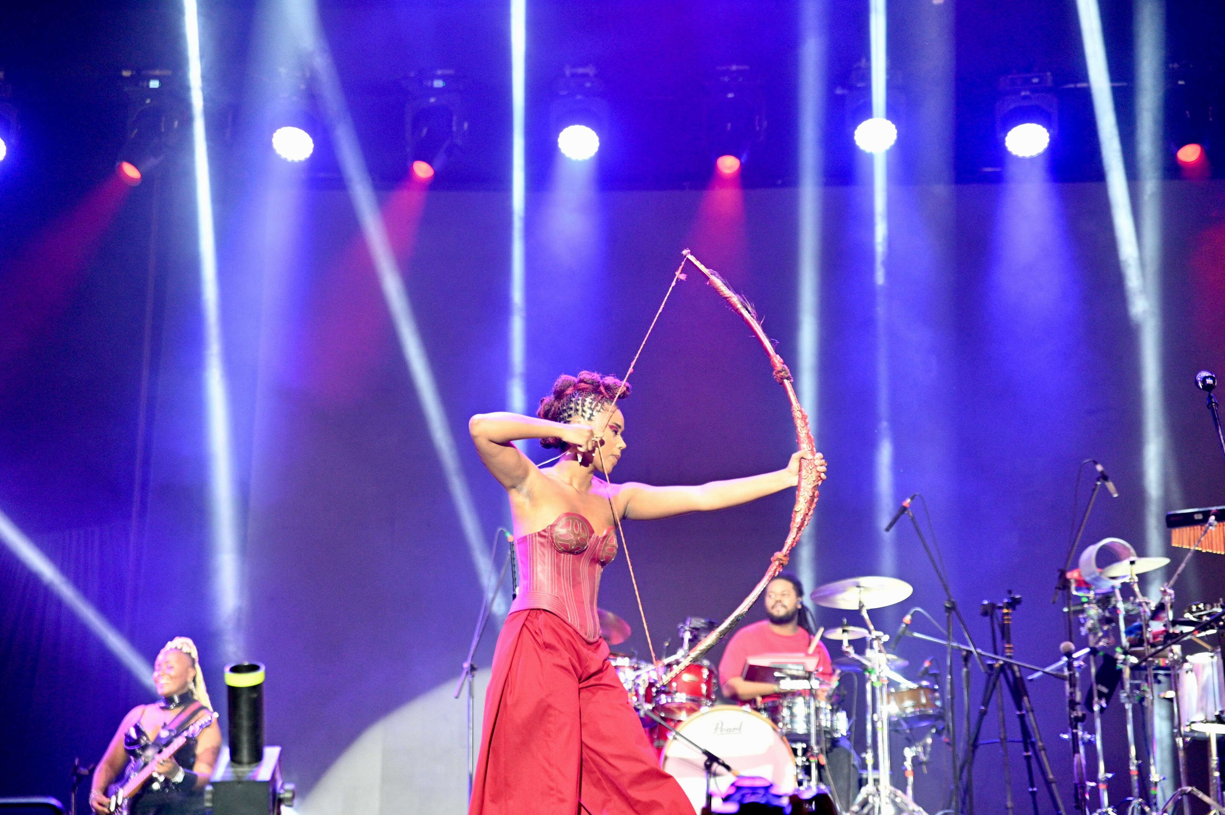 Emocionada, Melly fez sua estreia no palco do AfroPunk Festival