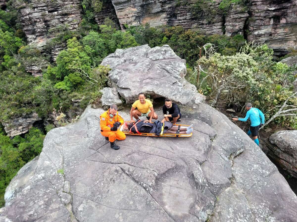 Turista sofre traumatismo craniano em trilha na Chapada Diamantina