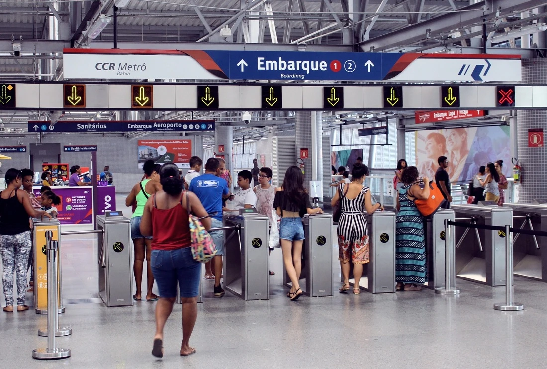 Ações para o combate ao abuso e à exploração sexual infantil são realizadas no metrô de Salvador