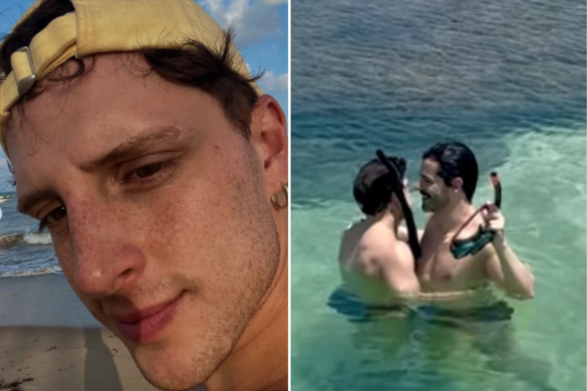 Ator global Diego Martins exibe viagem romântica com novo namorado