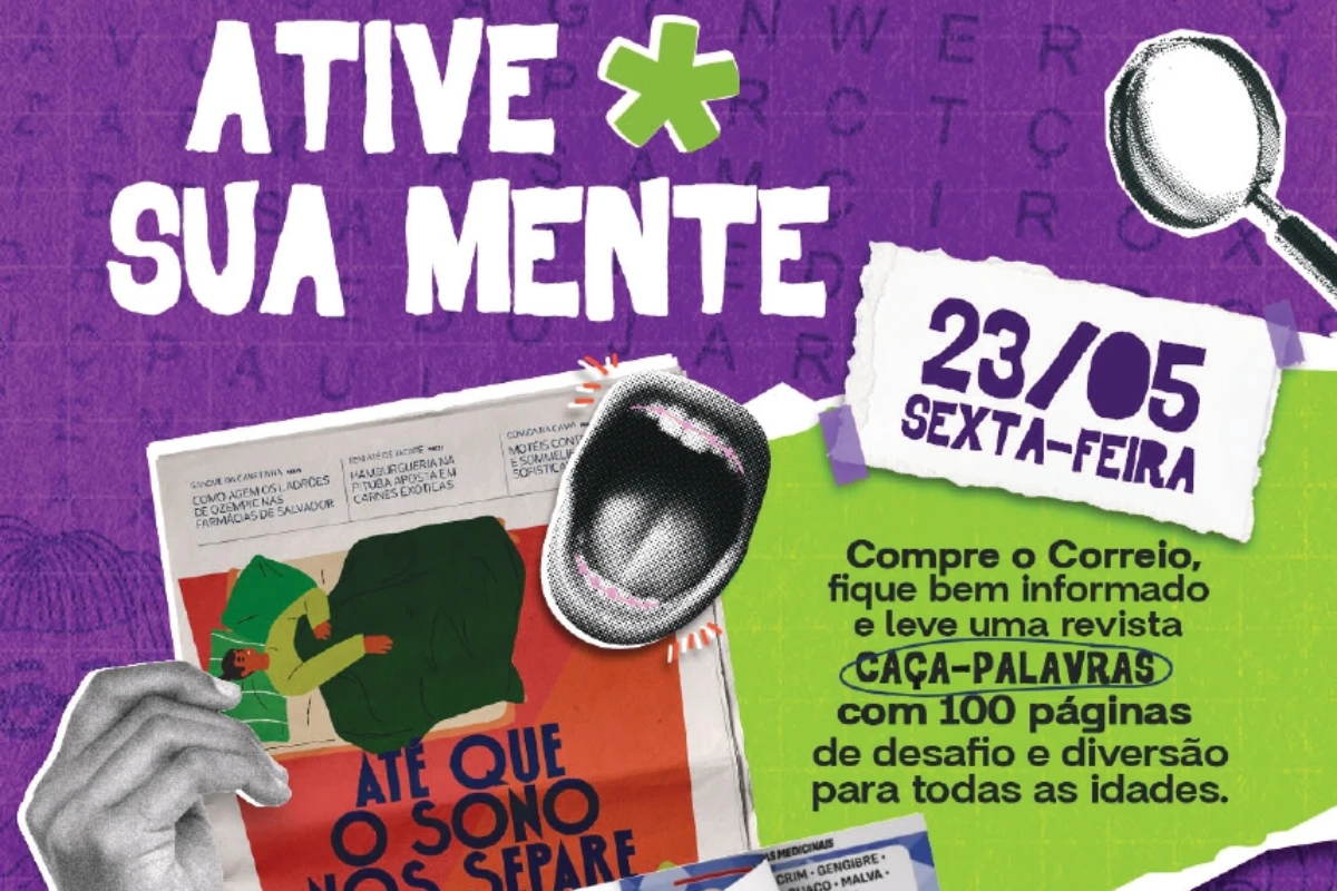 Jornal CORREIO terá brinde exclusivo na edição desta sexta