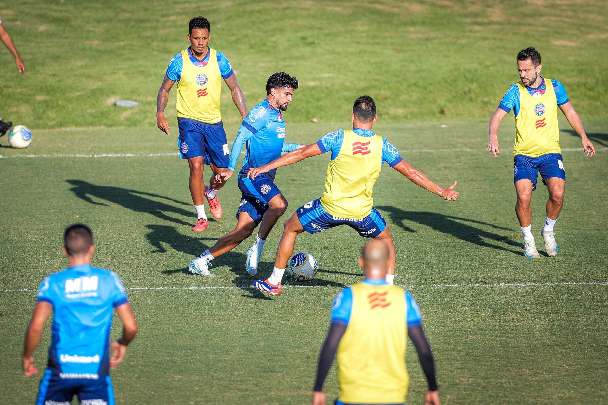 Sem Rezende e Biel, Bahia inicia preparação para enfrentar o São Paulo