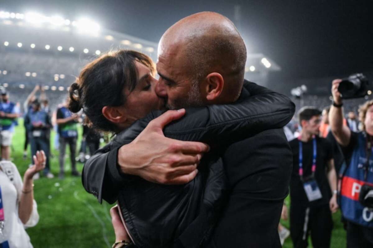 Guardiola viajou para tentar reconquistar a ex-esposa após jogo do Manchester City