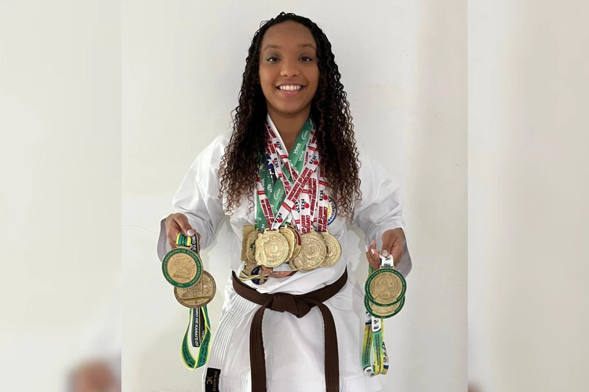 Nadjane Vitória: conheça a história da carateca baiana que mira o bicampeonato nacional