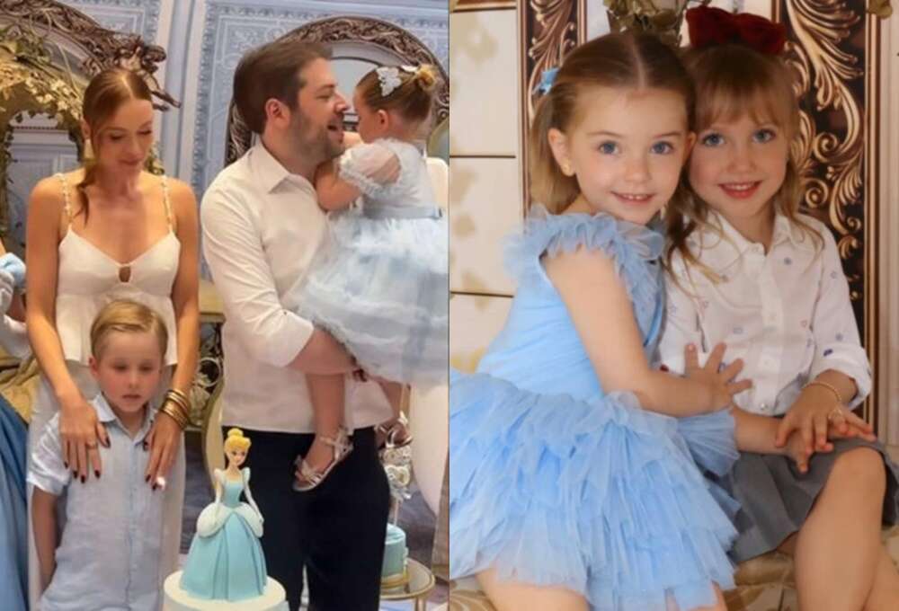 Neta de Roberto Justus ganha festão com tema de princesa; veja fotos