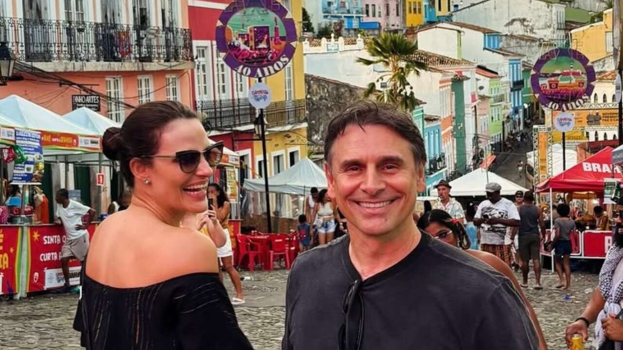 Murilo Rosa faz viagem romântica em Salvador e elogia: 'O centro histórico é lindo demais'