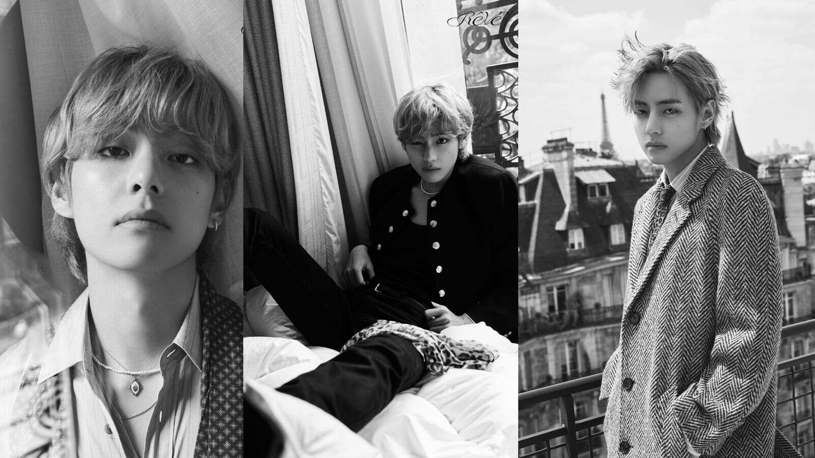 Kim Taehyung, o V do BTS, transforma paixão por Paris em arte com o lançamento de Rêvé