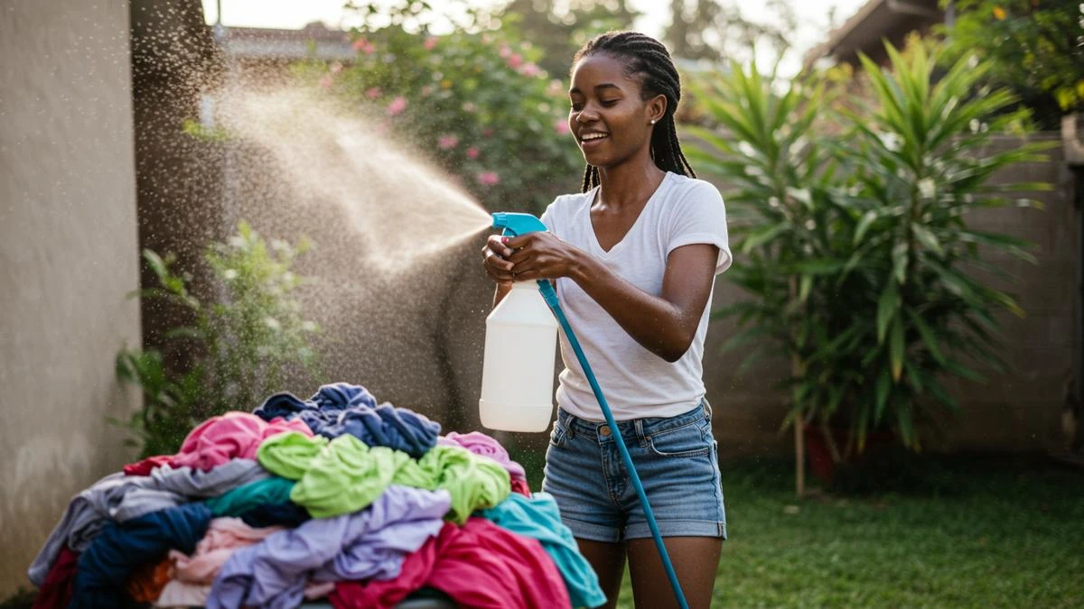 Conheça a misturinha mágica para desamassar roupas sem ferro