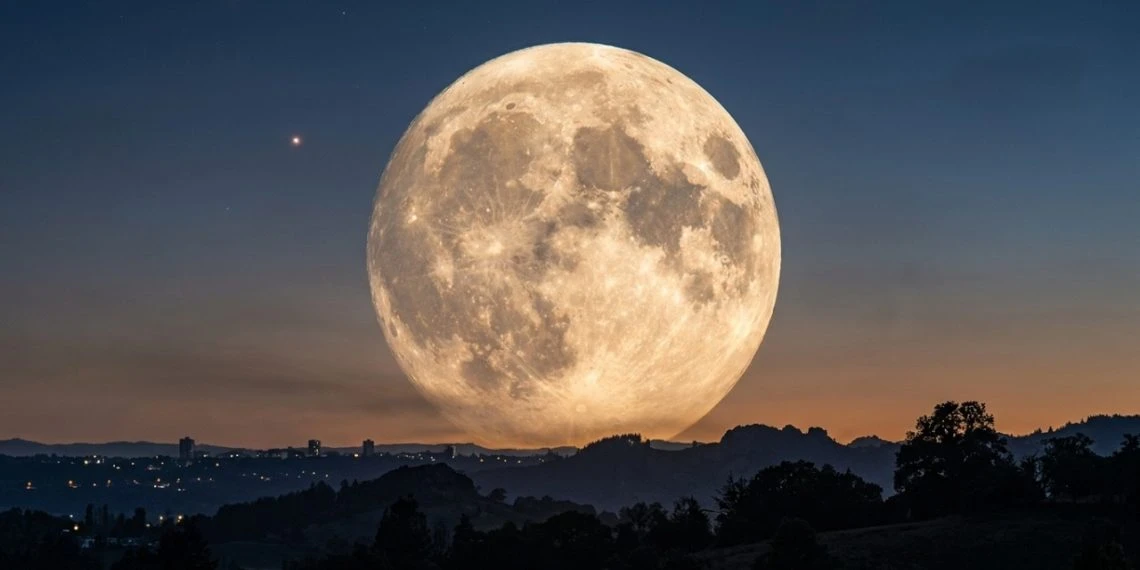 Lua cheia rara poderá ser vista neste fim de semana; saiba quando observar a Microlua Azul